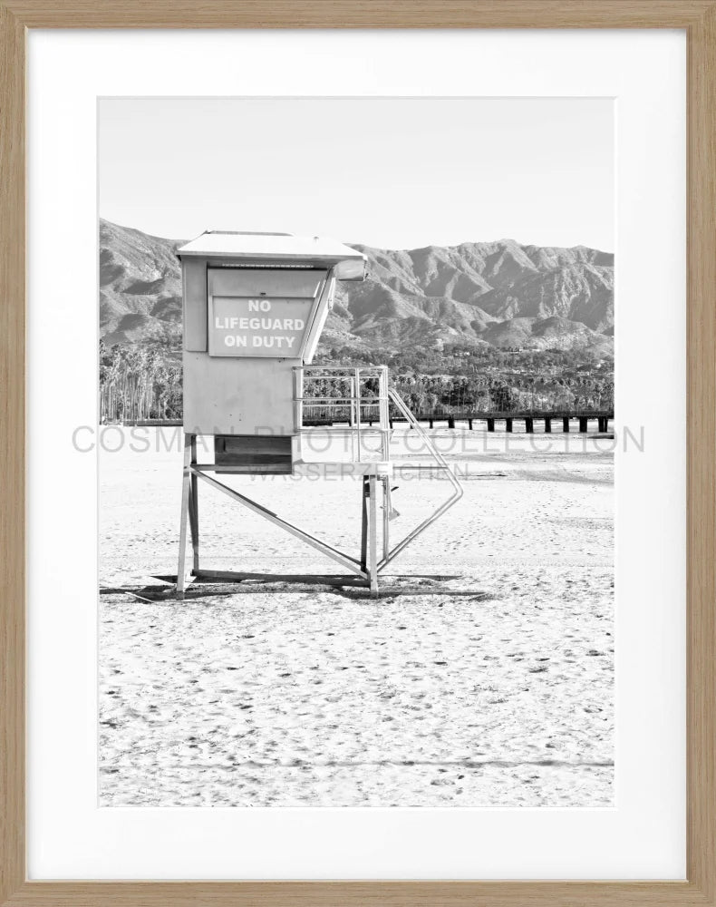 Poster Kalifornien Santa Barbara ’Lifeguard’ K32