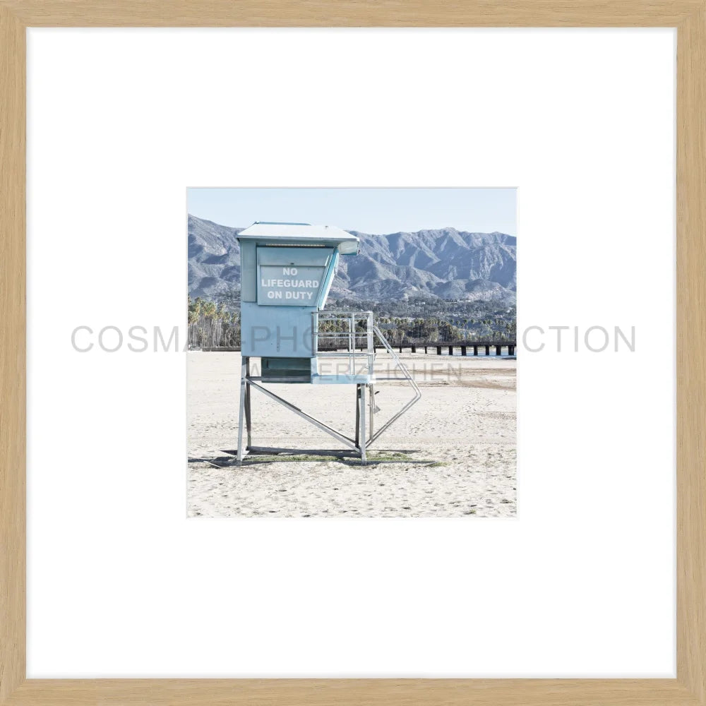 Poster Kalifornien Santa Barbara ’Lifeguard’ K32O