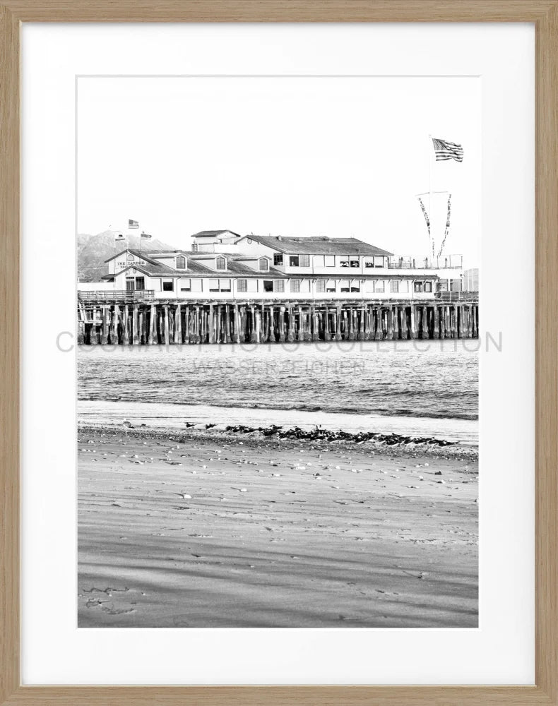 Poster Kalifornien Santa Barbara ’Pier’ K19 - Wandbilder