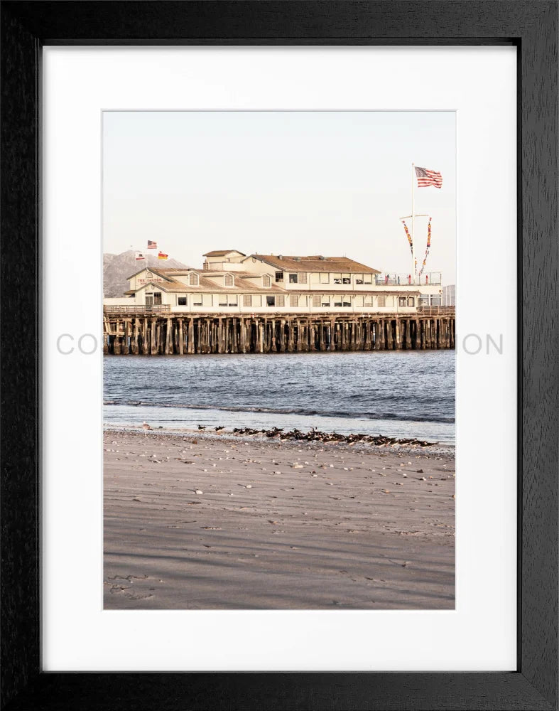 Poster Kalifornien Santa Barbara ’Pier’ K19 - Wandbilder