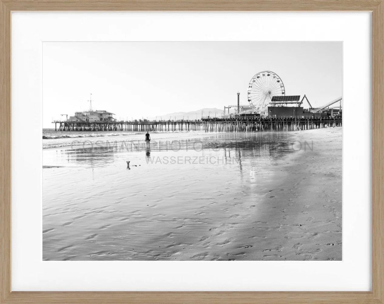 Poster Kalifornien Santa Monica ’Pier’ K132 - Wandbilder