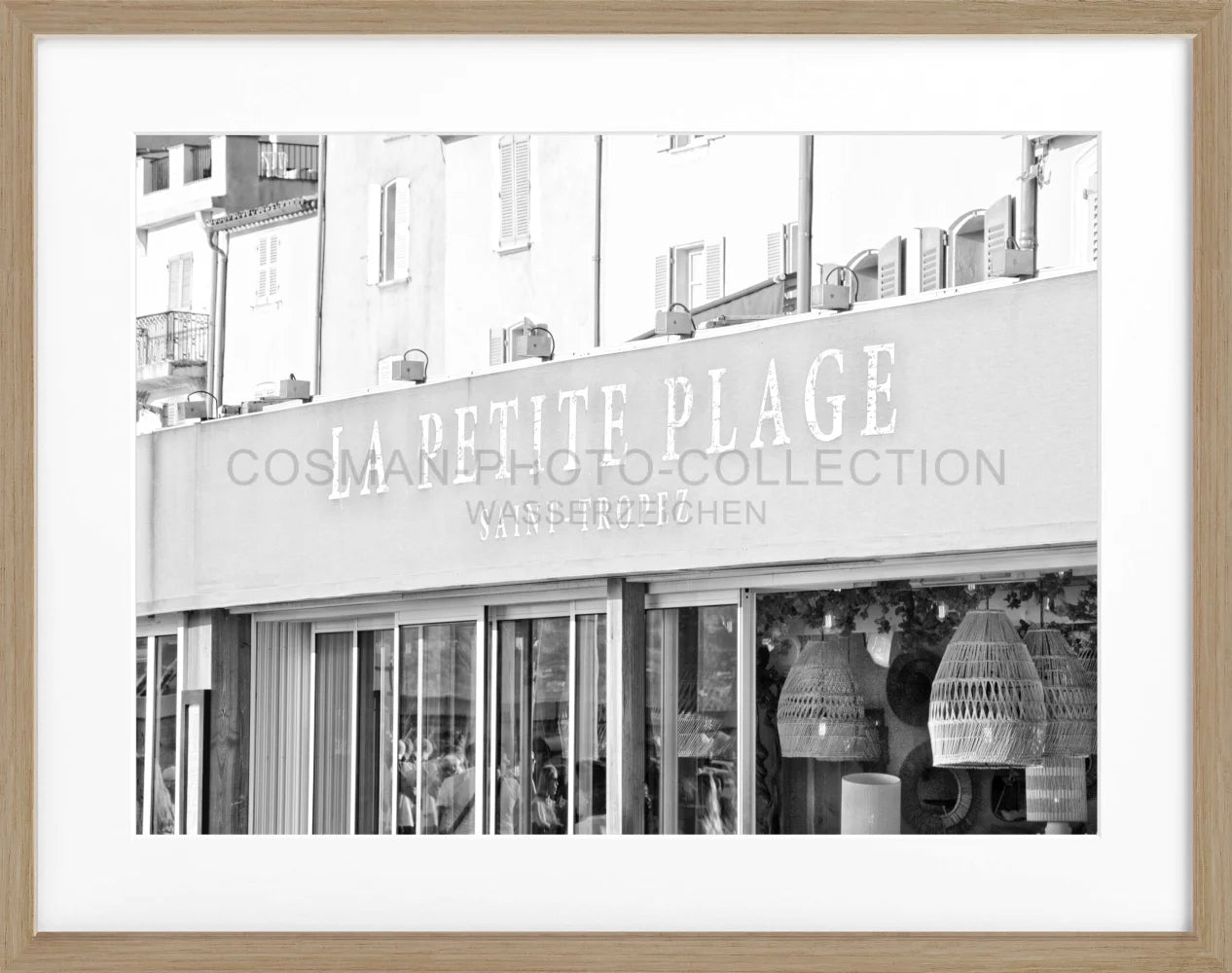 Poster ’La Petite Plage’ Saint Tropez ST03 - Wandbilder