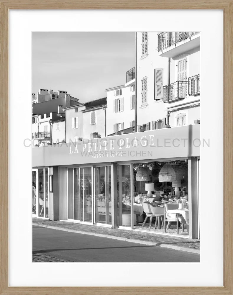 Poster ’La Petite Plage’ Saint Tropez ST14 - Wandbilder