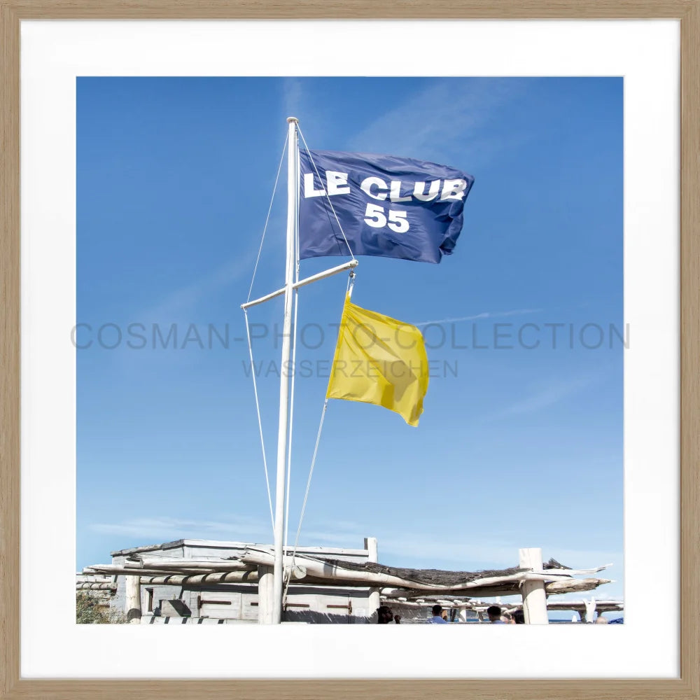 Poster ’Le Club 55’ Saint Tropez ST32Q - Wandbilder