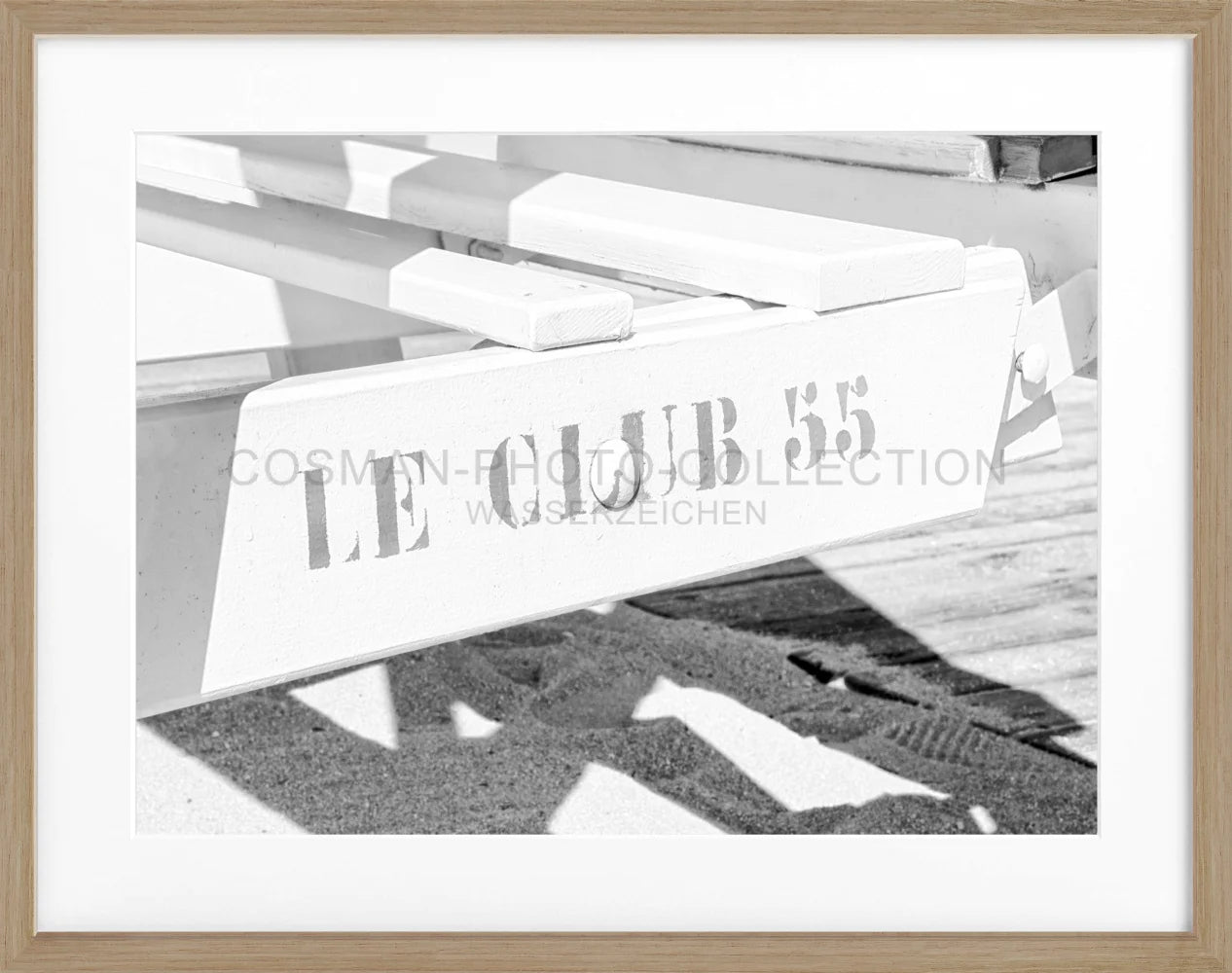 Poster ’Le Club 55’ Saint Tropez ST41 - Wandbilder