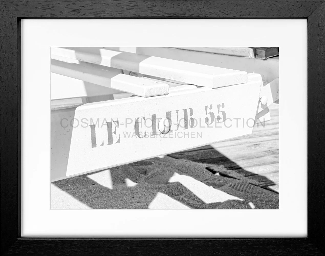 Poster ’Le Club 55’ Saint Tropez ST41 - Wandbilder