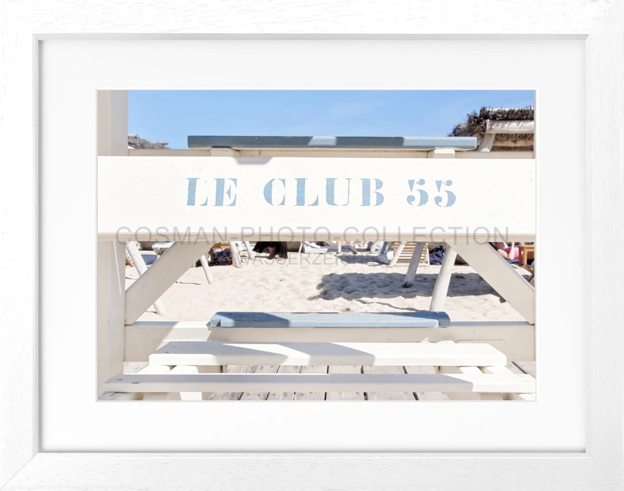 Poster ’Le Club 55’ Saint Tropez ST42 - Wandbilder