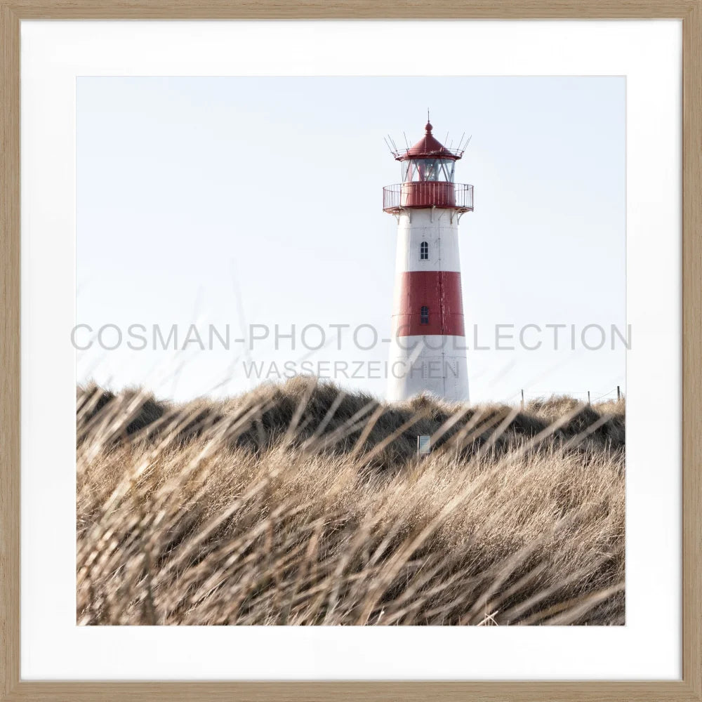 Poster ’Leuchtturm List’ Sylt SY71Q - Wandbilder