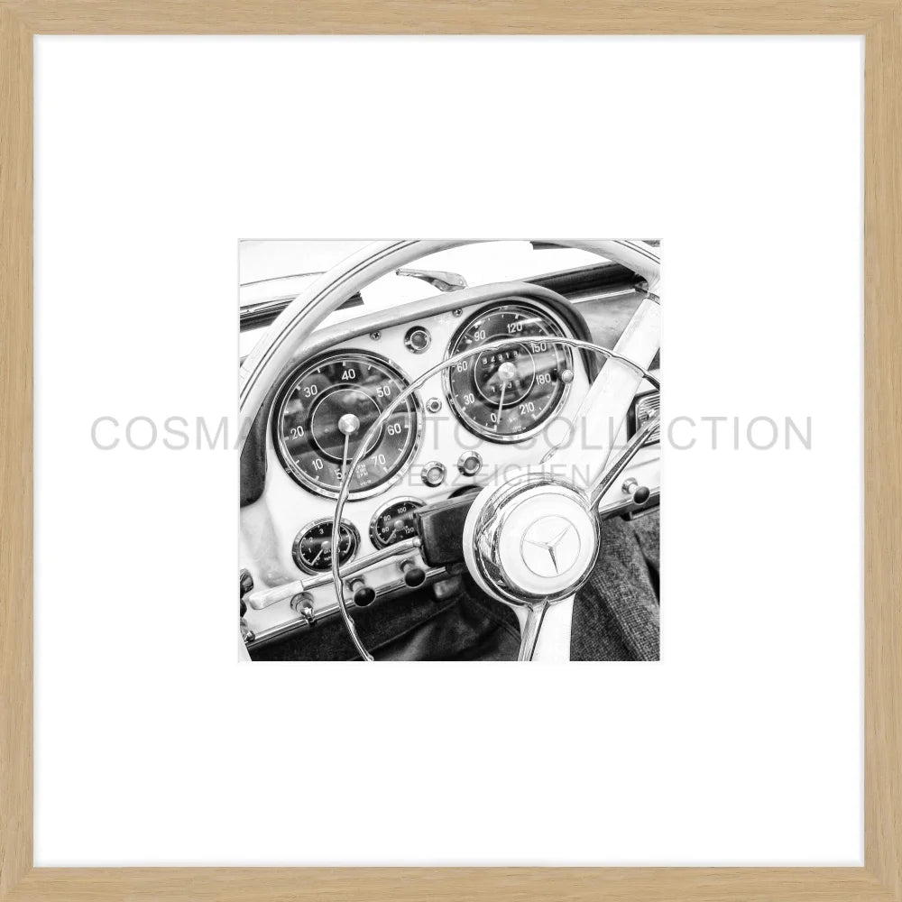 Oldtimer Fotokunst Gerahmt