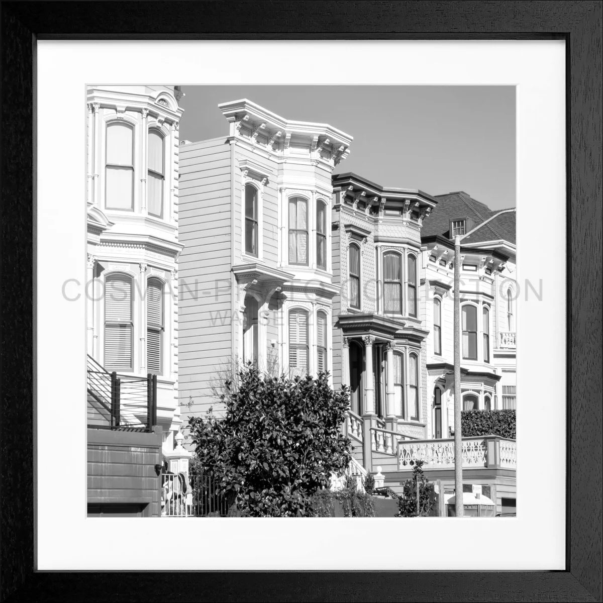 Poster mit Rahmen ’Alamao Square’ San Francisco SF26Q