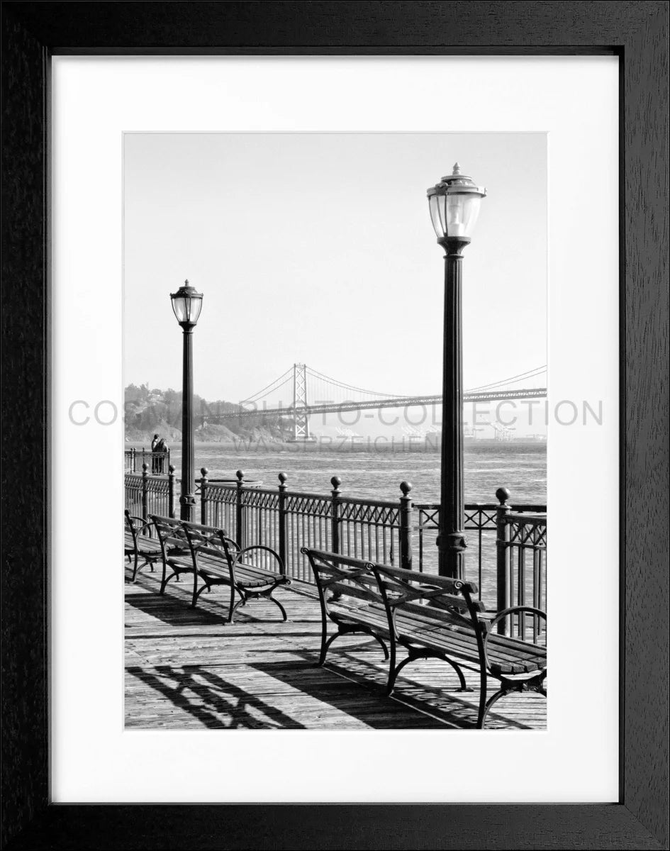 Poster mit Rahmen ’Bay Bridge’ San Francisco SF31