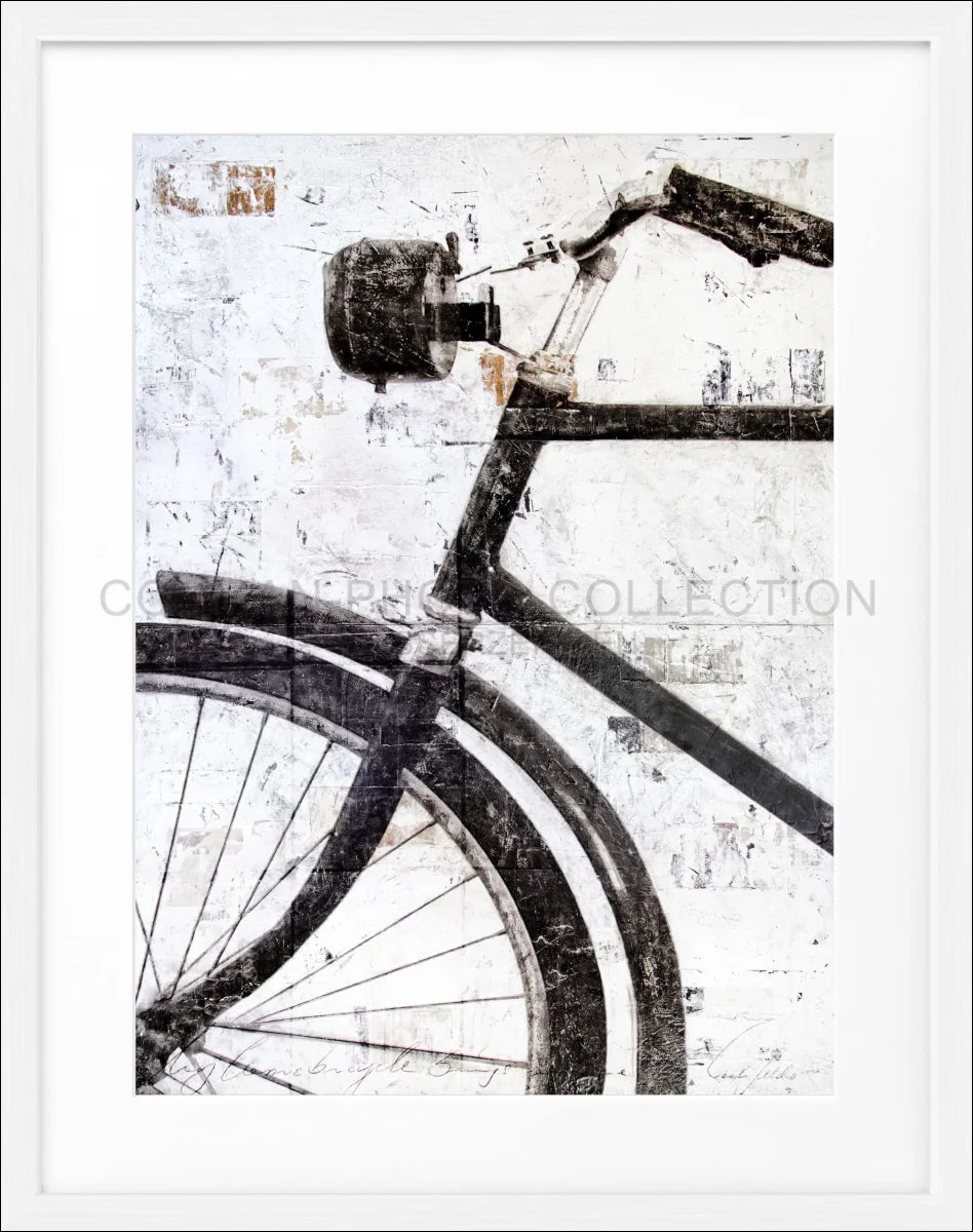 Poster mit Rahmen ’Fahrrad’ GM16 - Wandbilder