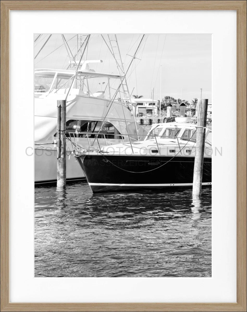 Poster mit Rahmen Florida Key West ’Boat’ FL19 - Wandbilder