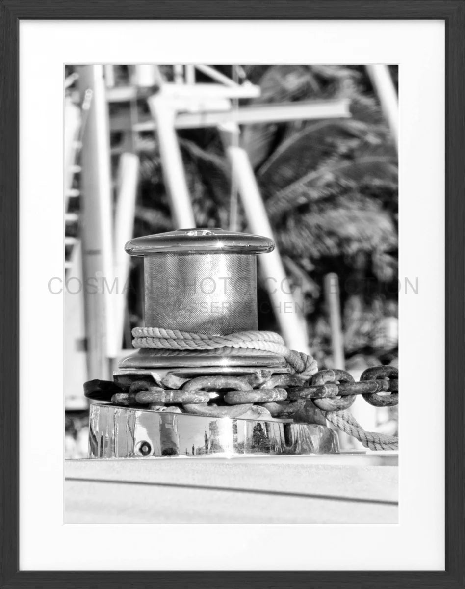 Poster mit Rahmen Florida Key West ’Boat’ FL45 - Wandbilder