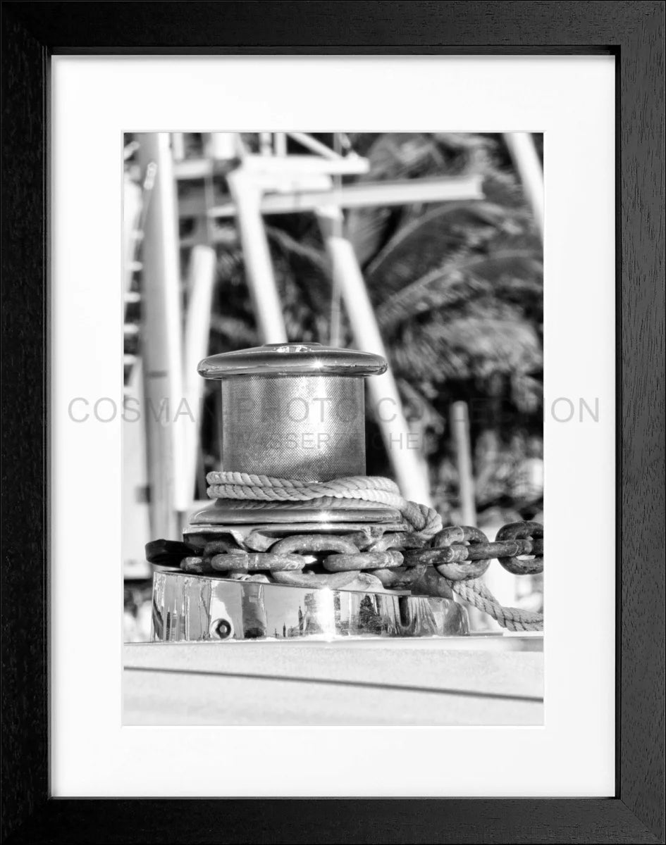 Poster mit Rahmen Florida Key West ’Boat’ FL45 - Wandbilder