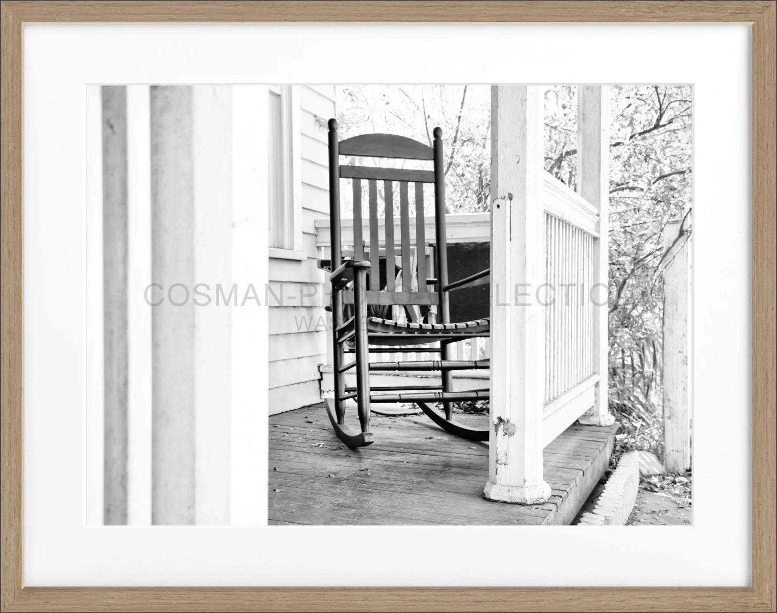 Poster mit Rahmen Florida Key West ’Deckchair’ FL07