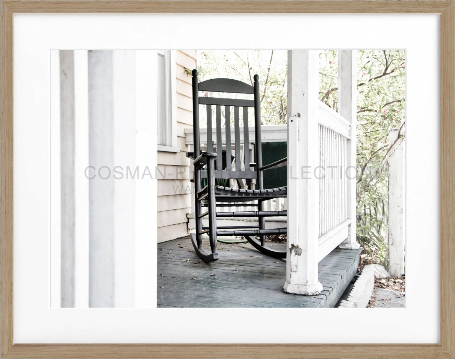 Poster mit Rahmen Florida Key West ’Deckchair’ FL07