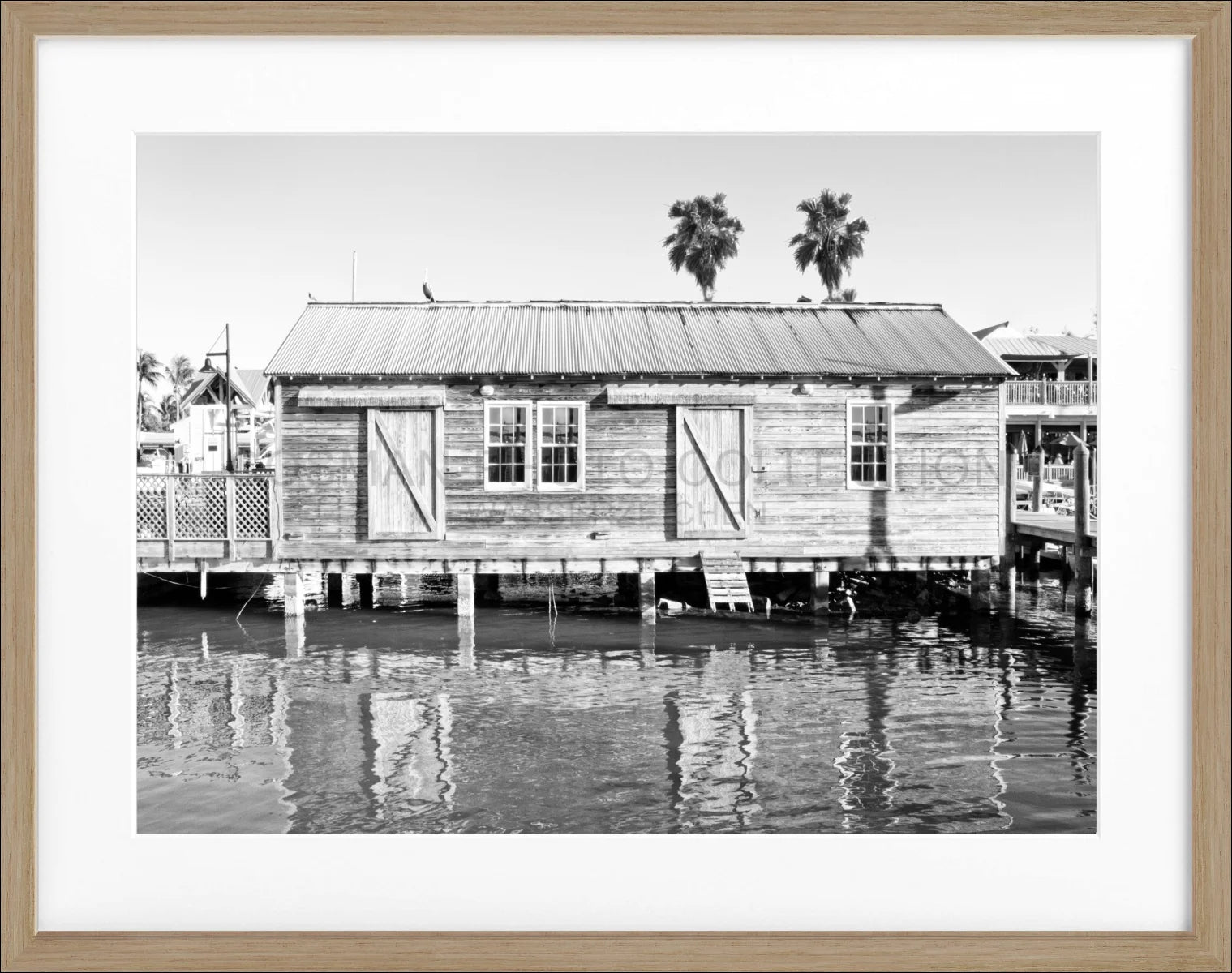 Poster mit Rahmen Florida Key West FL02 - Wandbilder