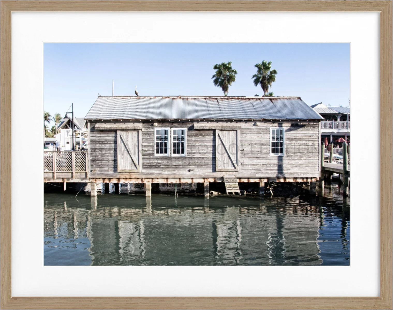 Poster mit Rahmen Florida Key West FL02 - Wandbilder