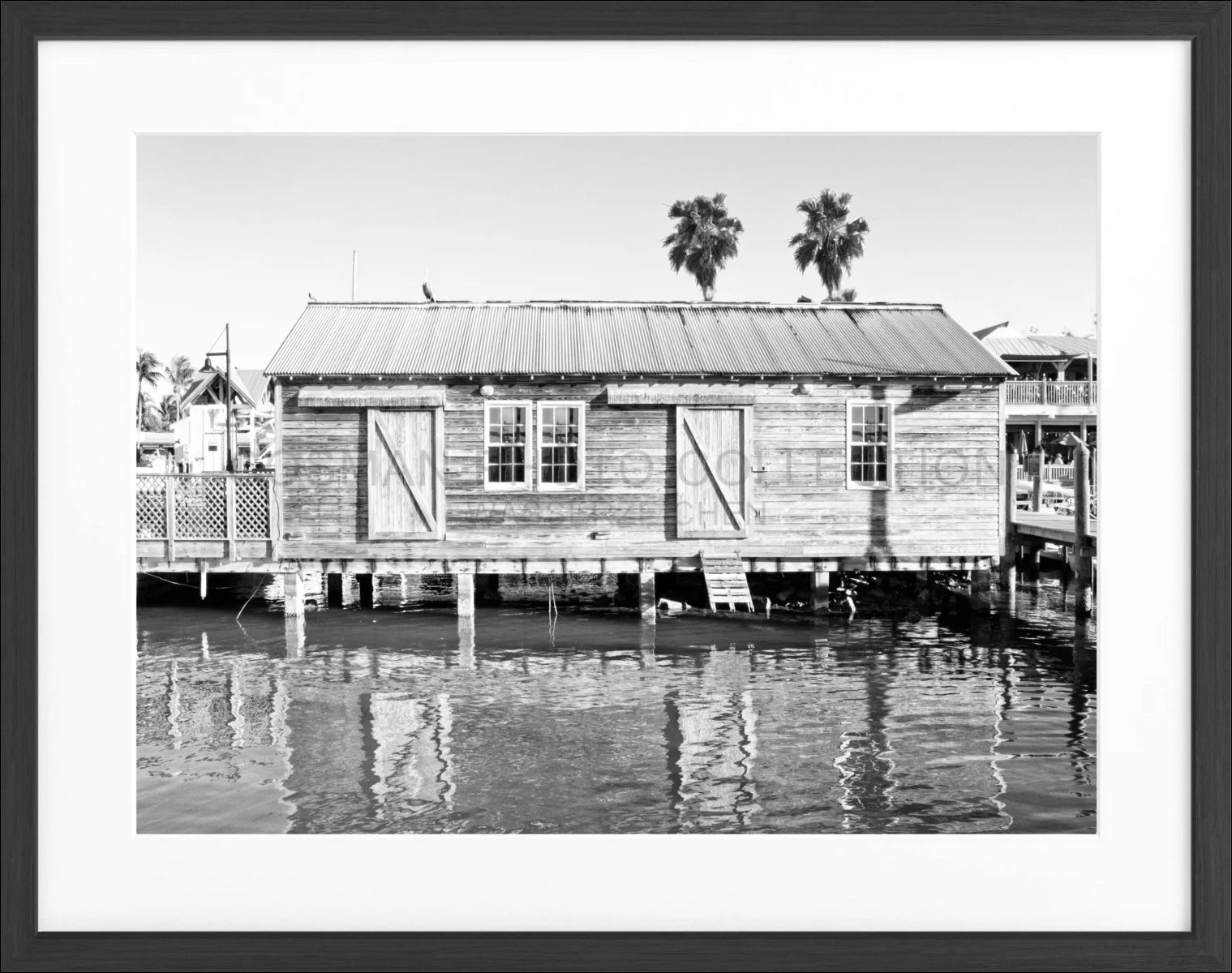 Poster mit Rahmen Florida Key West FL02 - Wandbilder