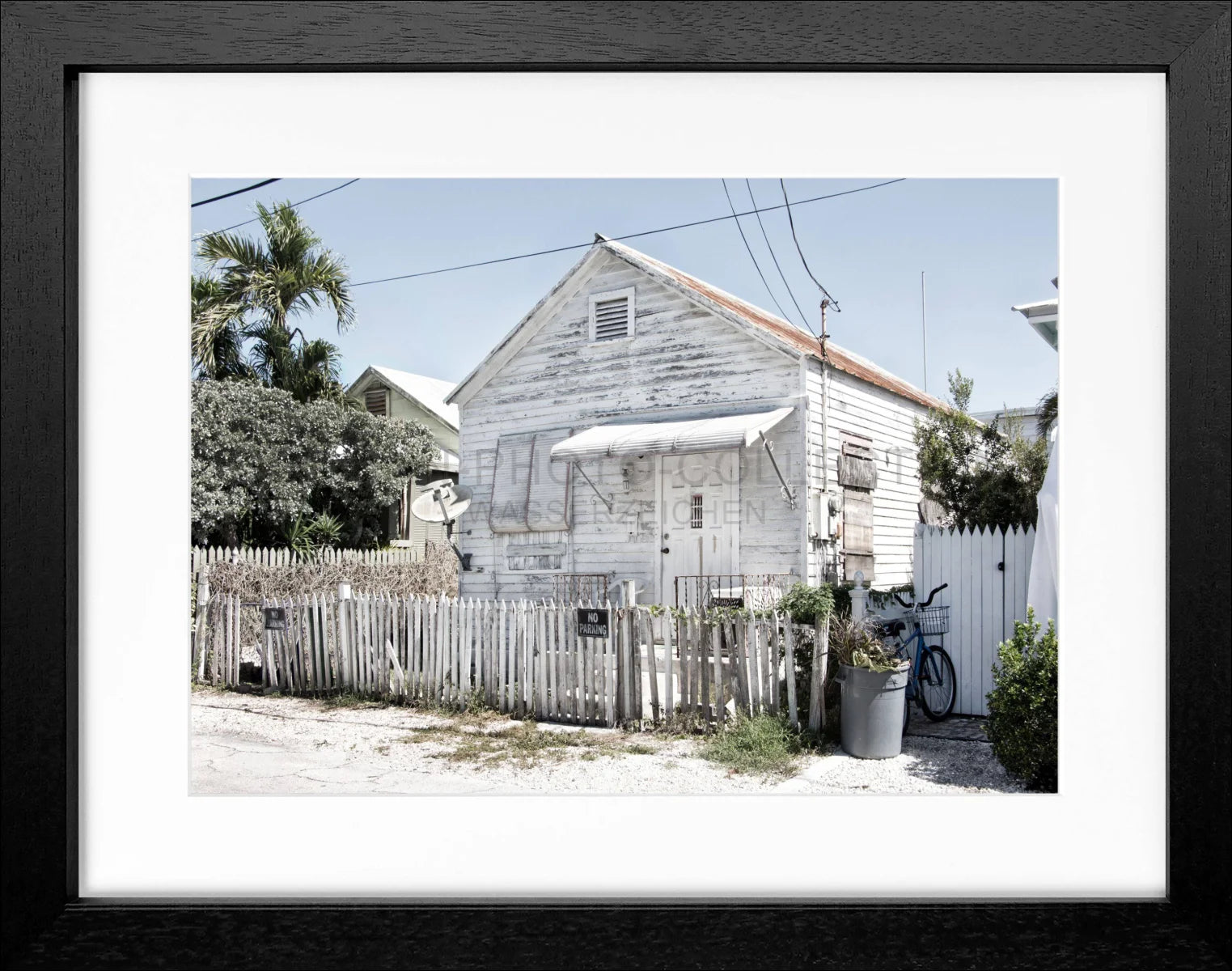 Poster mit Rahmen Florida Key West FL06 - Wandbilder