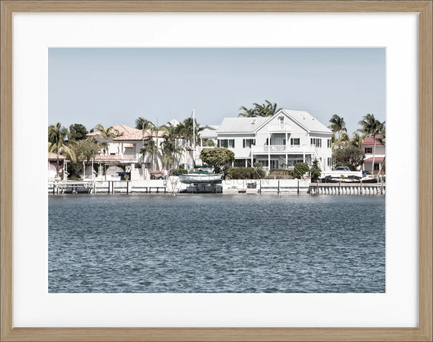 Poster mit Rahmen Florida Key West FL08 - Wandbilder