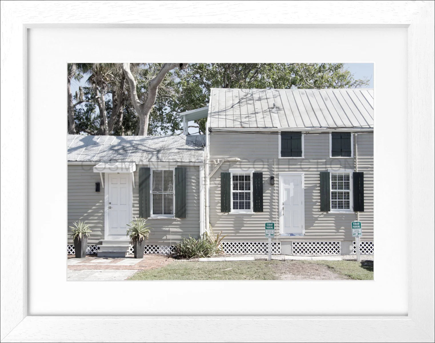 Poster mit Rahmen Florida Key West FL11 - Wandbilder