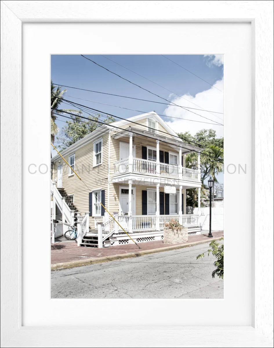 Poster mit Rahmen Florida Key West FL21 - Wandbilder