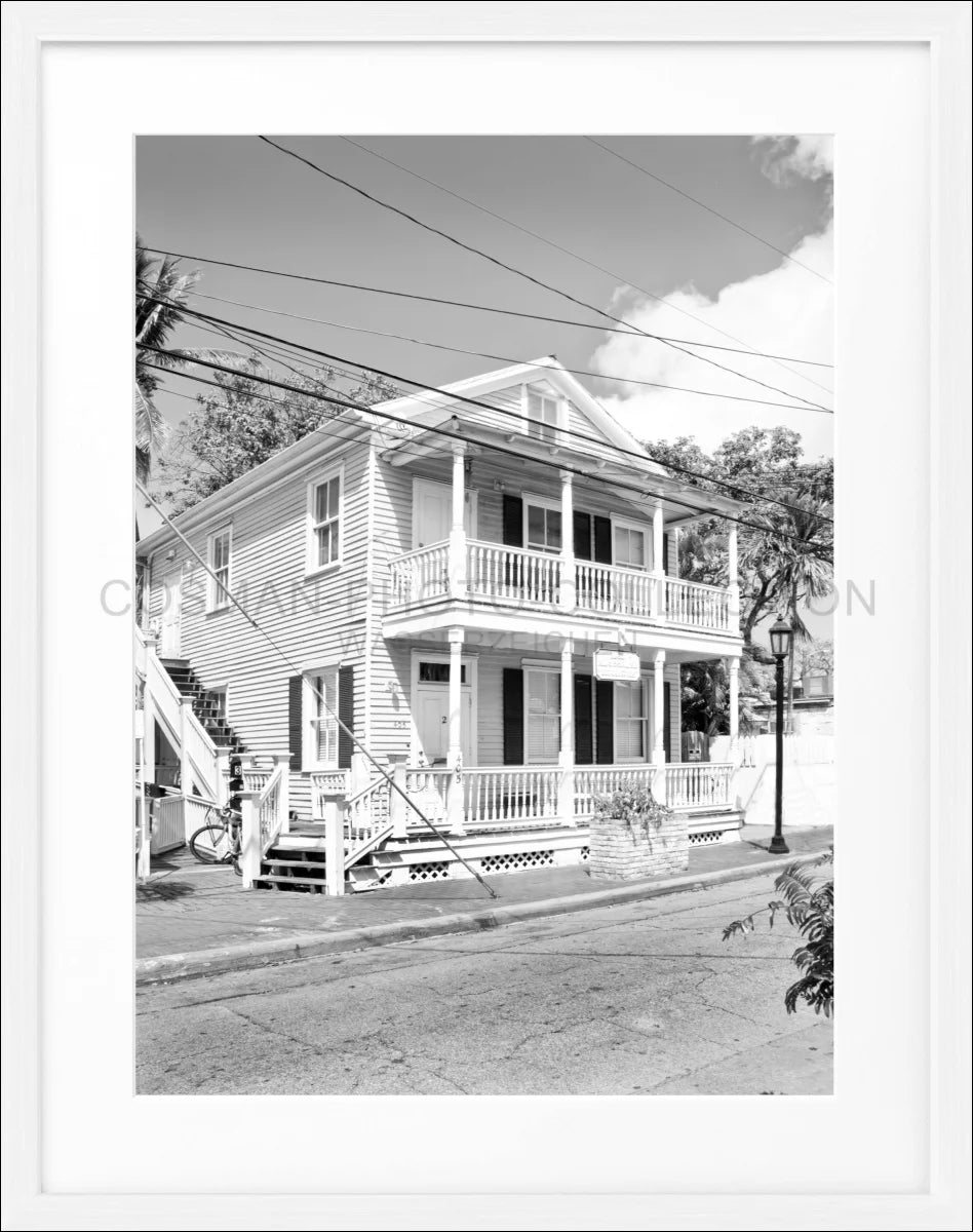 Poster mit Rahmen Florida Key West FL21 - Wandbilder