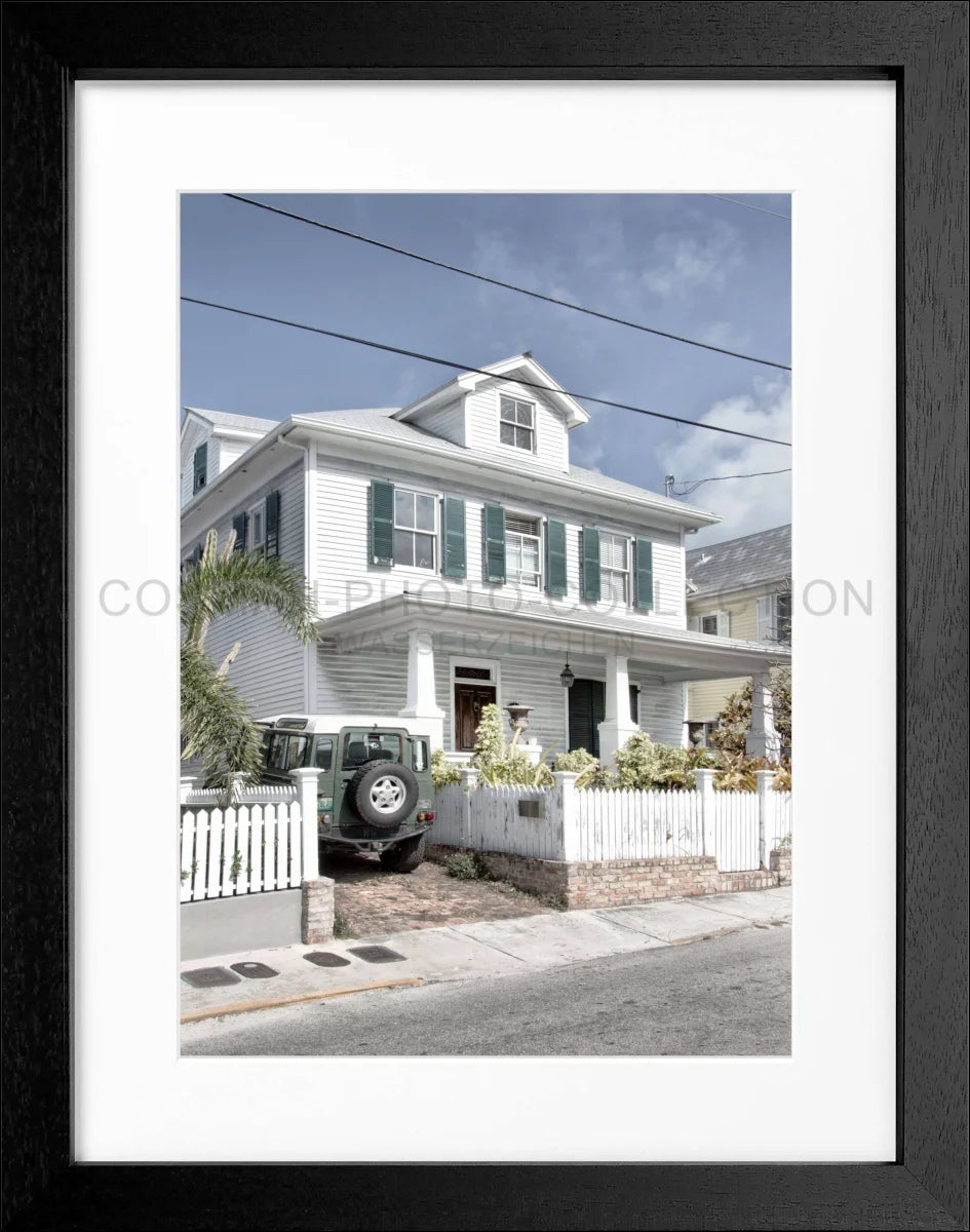 Poster mit Rahmen Florida Key West FL31 - Wandbilder