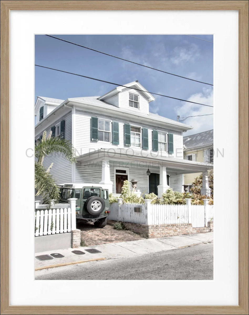 Poster mit Rahmen Florida Key West FL31 - Wandbilder