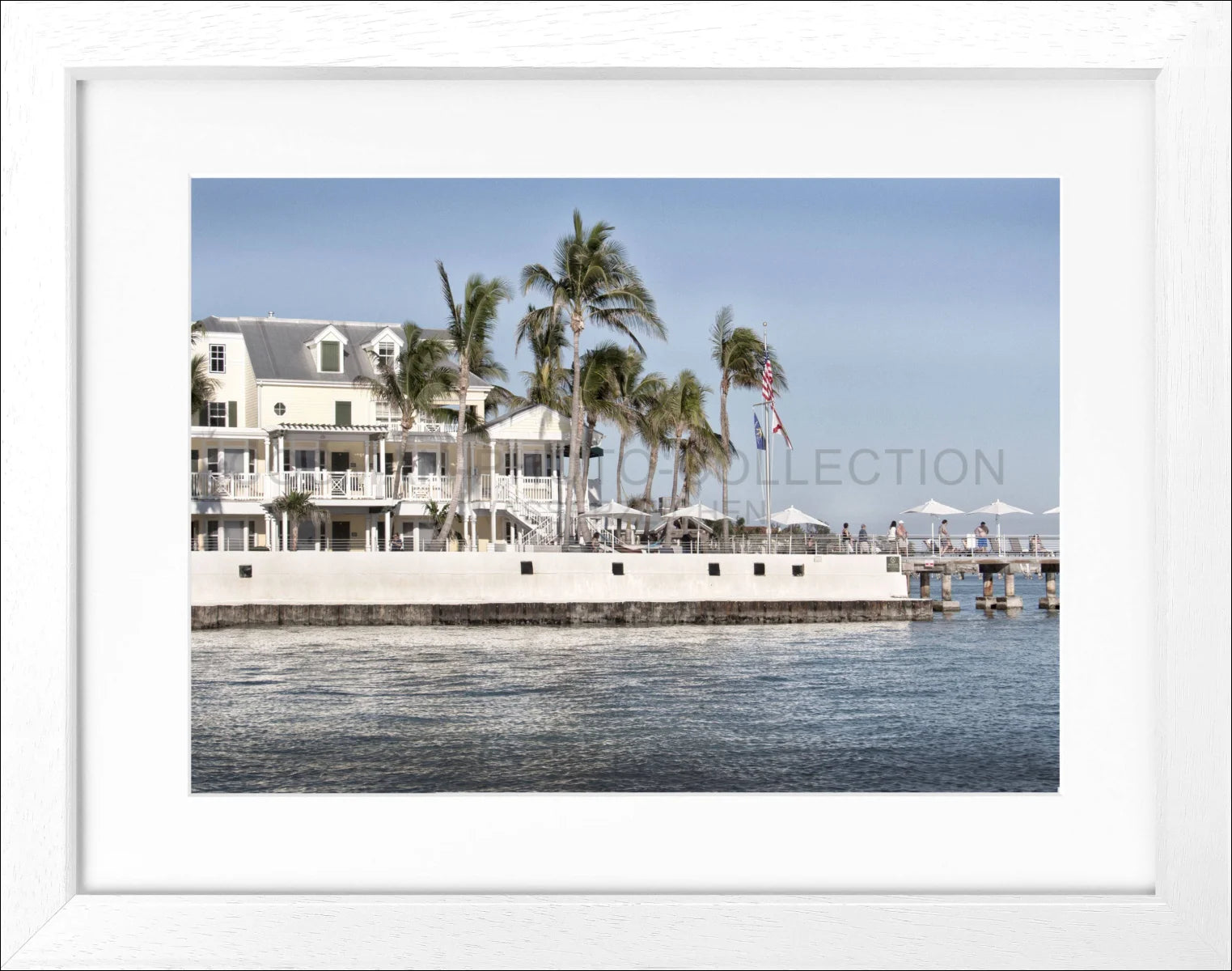 Poster mit Rahmen Florida Key West FL42A - Wandbilder