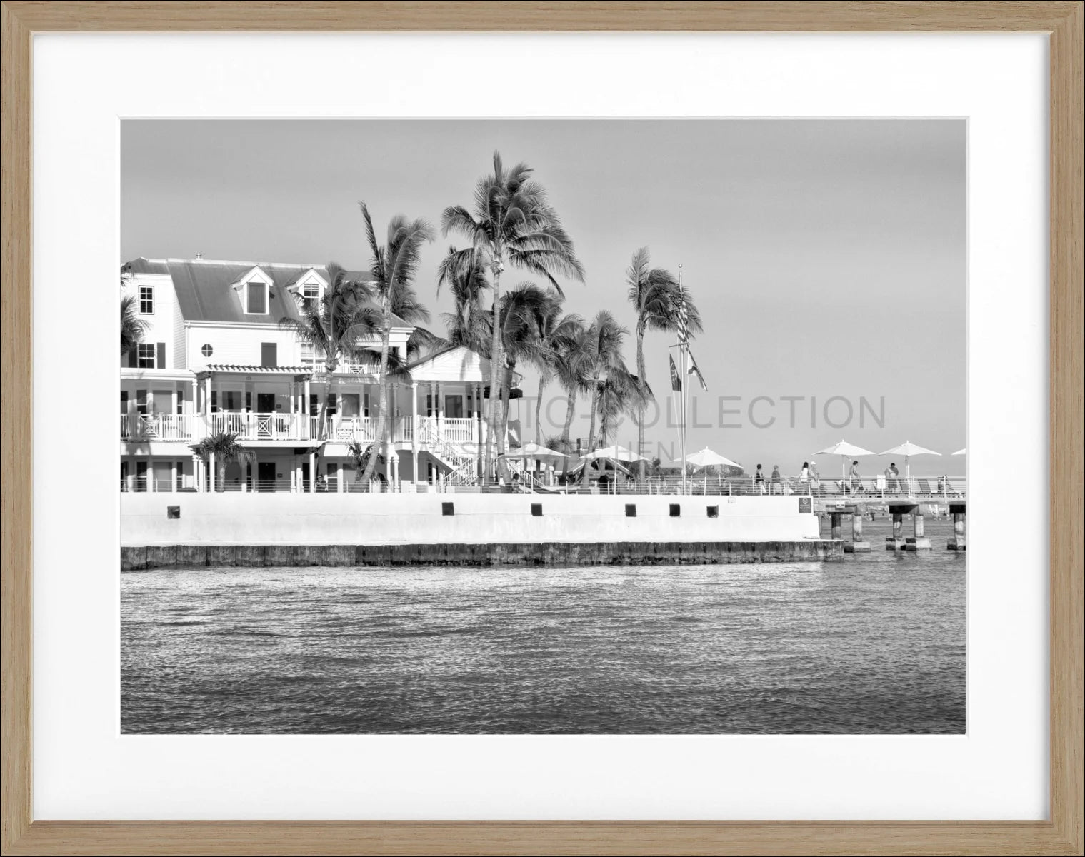 Poster mit Rahmen Florida Key West FL42A - Wandbilder
