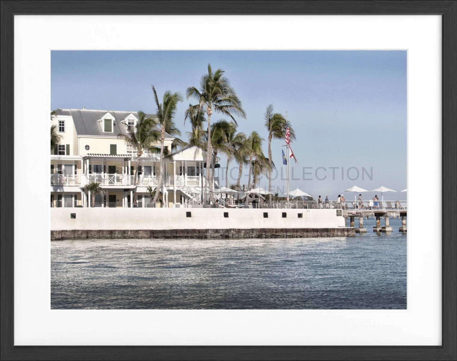 Poster mit Rahmen Florida Key West FL42A - Wandbilder
