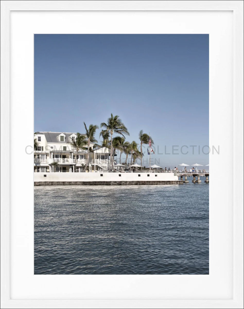 Poster mit Rahmen Florida Key West FL42B - Wandbilder