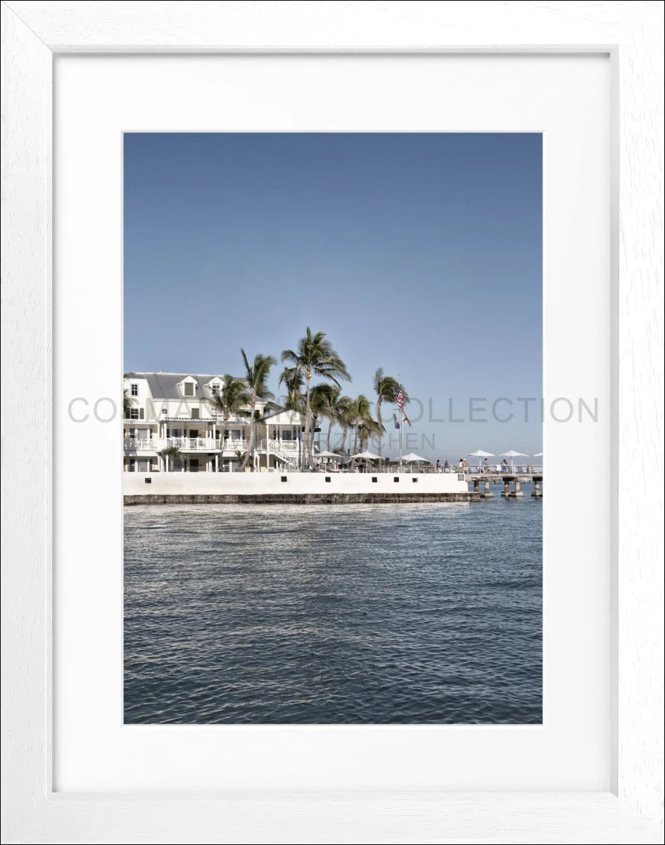 Poster mit Rahmen Florida Key West FL42B - Wandbilder