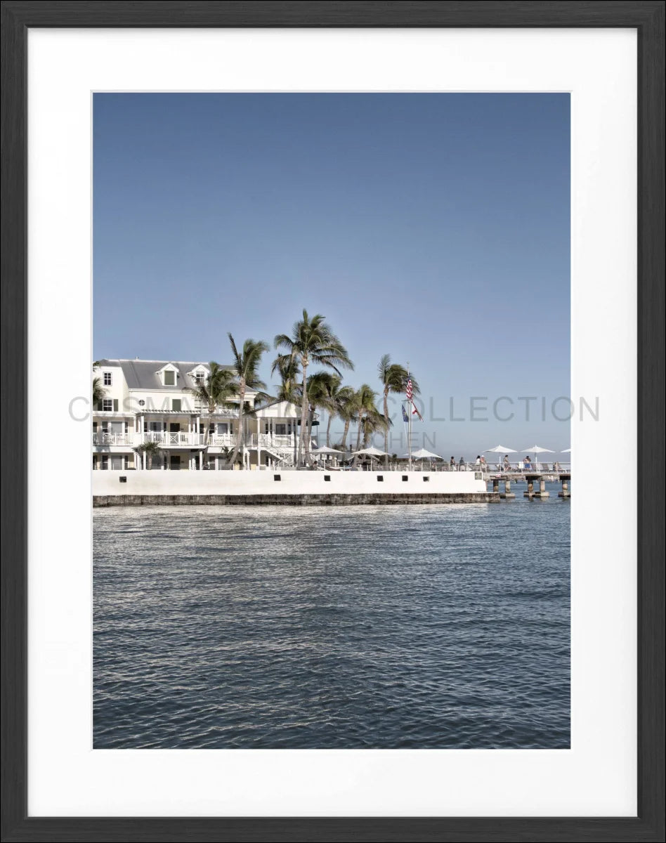 Poster mit Rahmen Florida Key West FL42B - Wandbilder