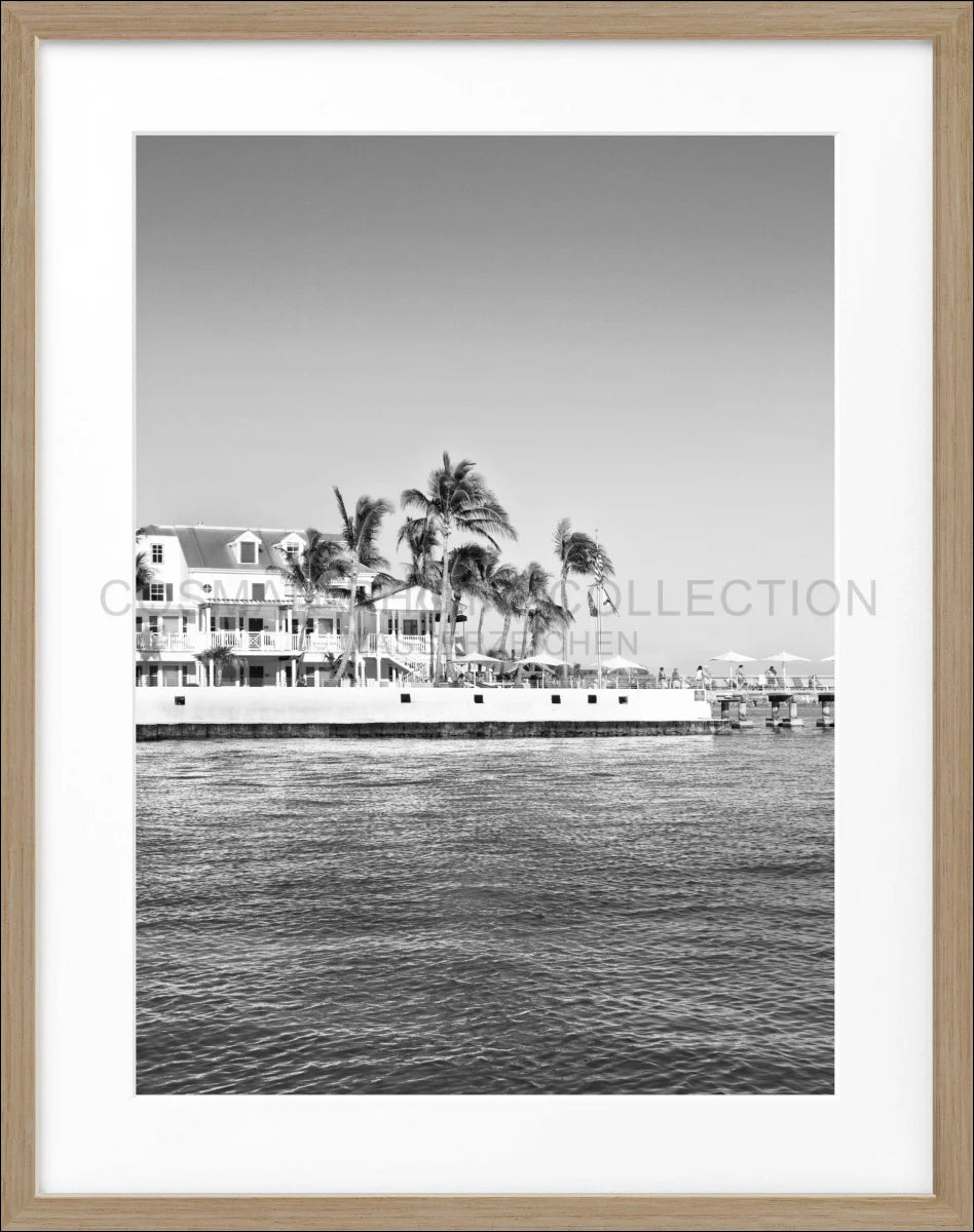 Poster mit Rahmen Florida Key West FL42B - Wandbilder