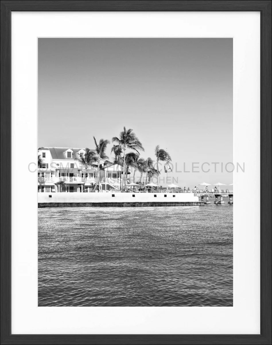 Poster mit Rahmen Florida Key West FL42B - Wandbilder