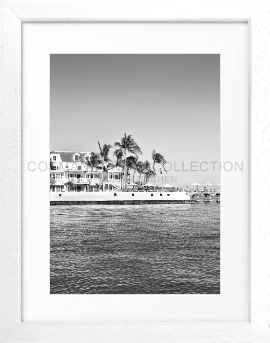 Poster mit Rahmen Florida Key West FL42B - Wandbilder