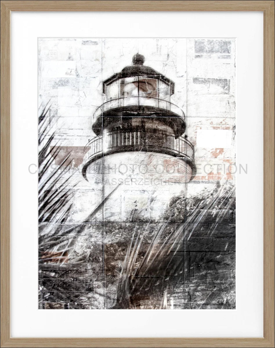 Poster mit Rahmen Florida Key West ’Lighthouse’ GM75