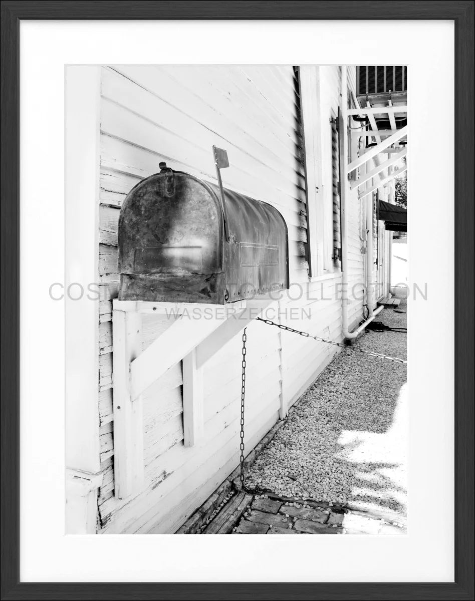 Poster mit Rahmen Florida Key West ’Mailbox’ FL22