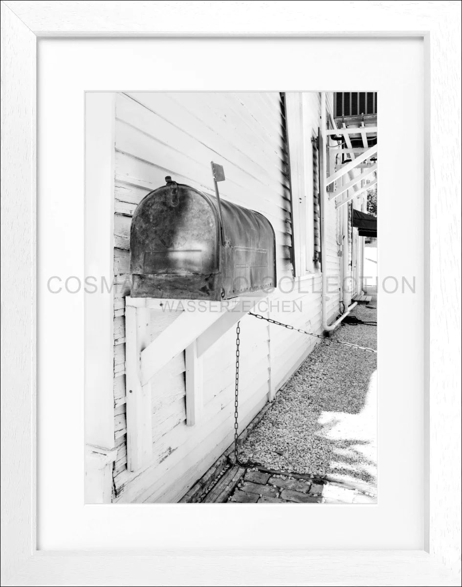 Poster mit Rahmen Florida Key West ’Mailbox’ FL22