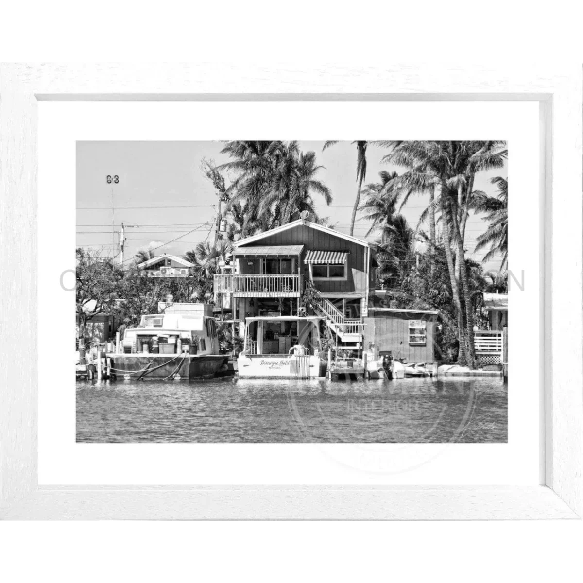 Poster mit Rahmen Florida Keys FL01 - Wandbilder