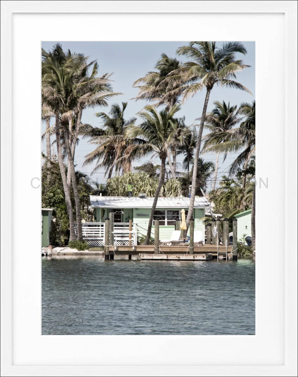 Poster mit Rahmen Florida Keys FL18 - Wandbilder