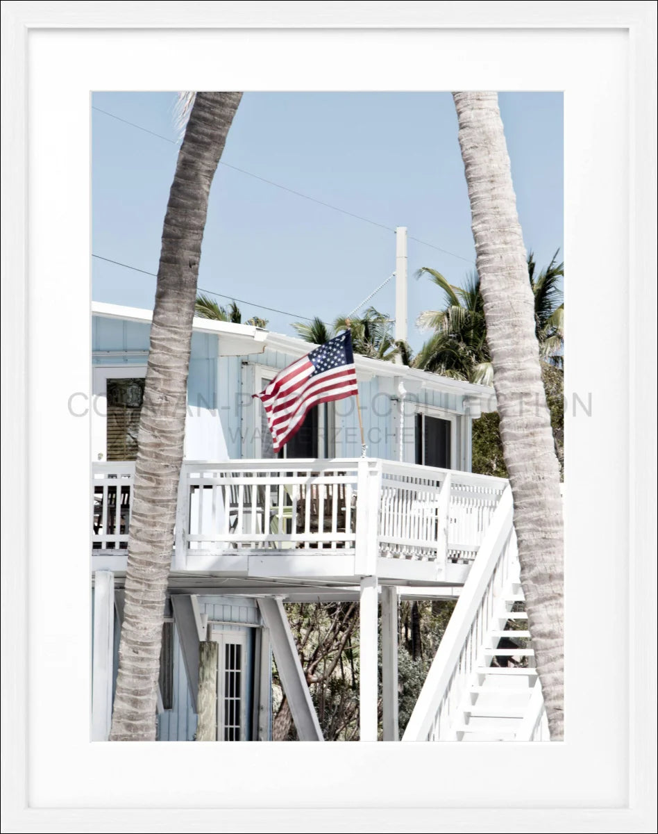 Poster mit Rahmen Florida Keys FL20 - Wandbilder
