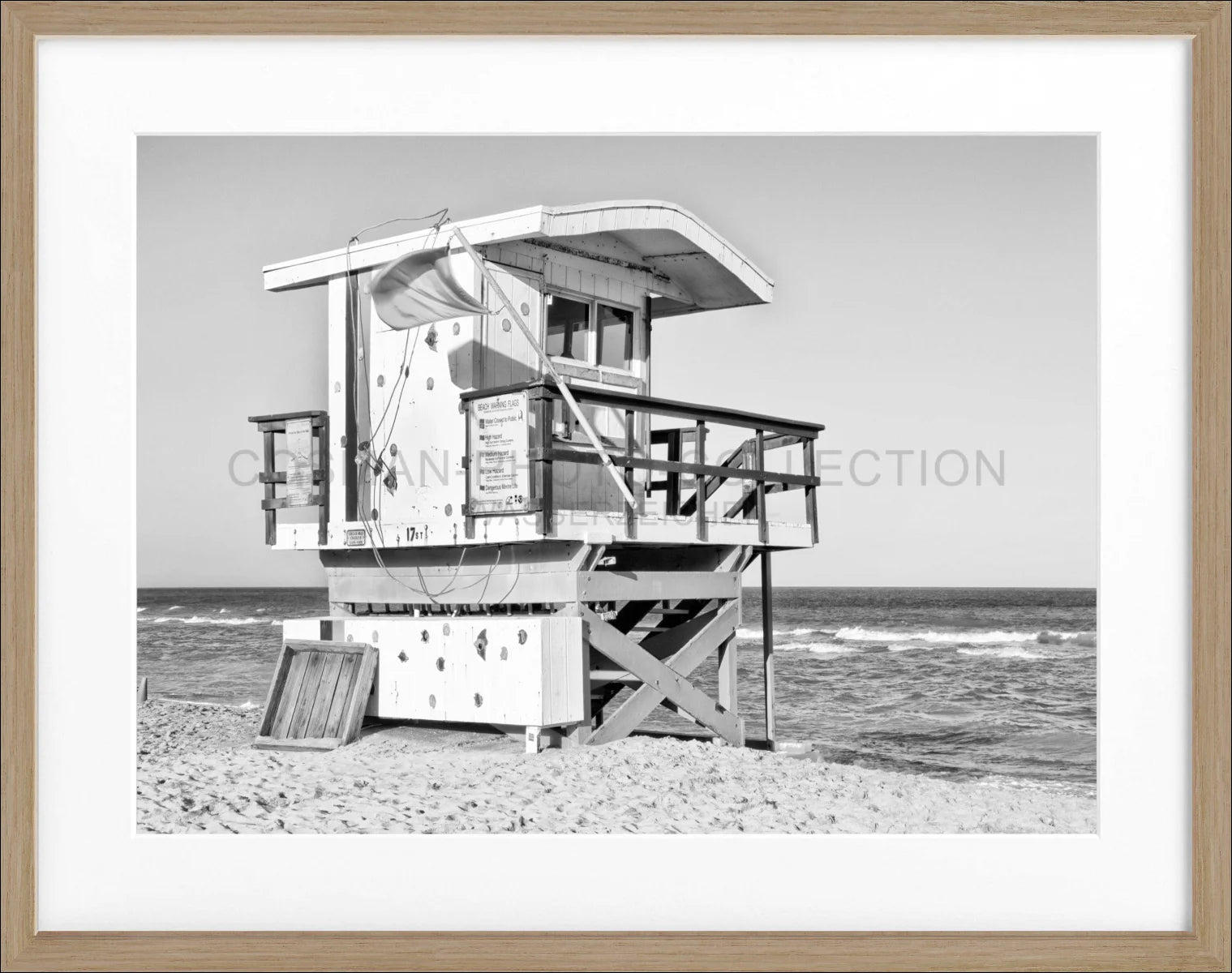 Poster mit Rahmen Florida Miami Beach FL15 - Wandbilder