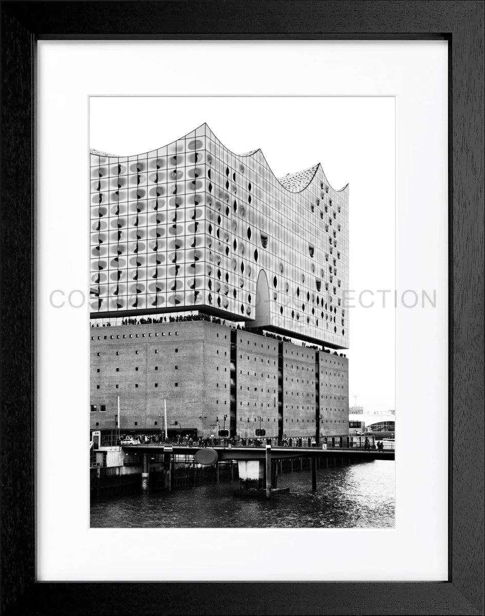 Poster mit Rahmen Hamburg Elphi 1 - Wandbilder