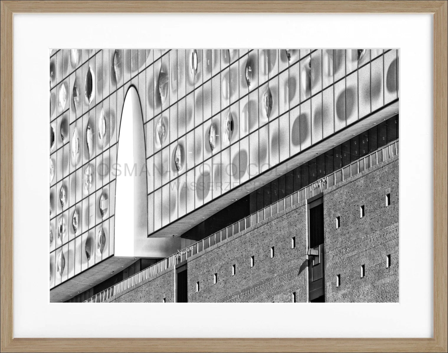 Poster mit Rahmen Hamburg ’Elphi’ HH20 - Wandbilder