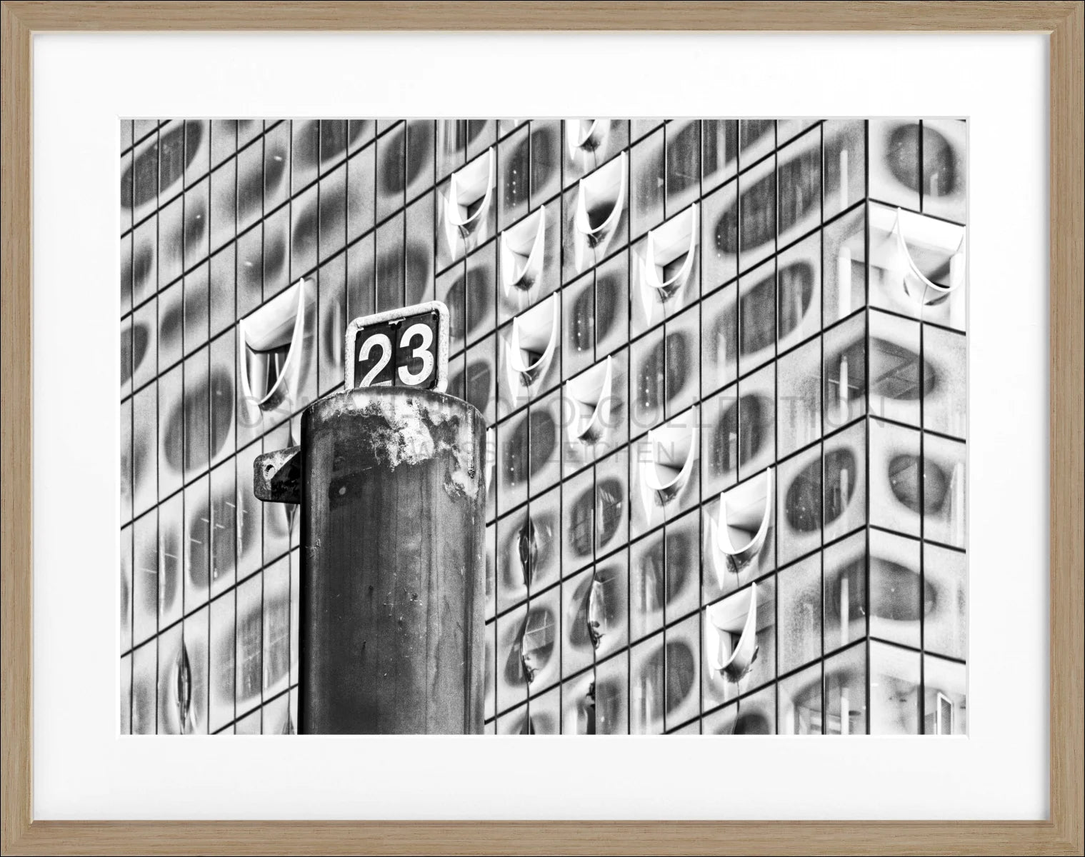 Poster mit Rahmen Hamburg ’Elphi’ HH21 - Wandbilder